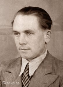 Jan Cichoń, mąż Józefy (ur. 17 VII 1918). Zdjęcie z 1948 r.
