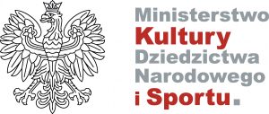 Logotyp Ministerstwa Kultury, Dziedzictwa Narodowego i Sportu.