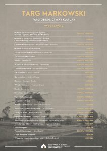 Spis wystawców Targu Markowskiego.