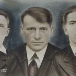 Na fotografii od lewej: Bronisław (4 VII 1921 – 4 XII 1942), Władysław (zm. 4 XII 1942) i Stanisław (15 VII 1919 – 4 XII 1942) Decowie. Wszyscy bracia zginęli za pomaganie Żydom.