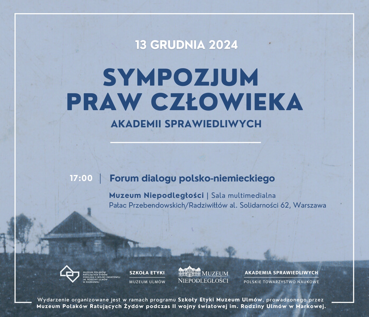 Zapowiedź Forum Dialogu Polsko-Niemieckiego i filmu Mariusza Pilisa "Historia jednej zbrodni"