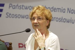 Zofia Kostka-Bieńkowska, prelegentka Sympozjum Szkoły Etyki Muzeum Ulmów.