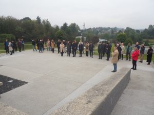 Grupa Dyrektorów muzeów i instytucji polityki pamięci MKiDN zwiedza MPRŻ.