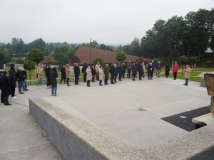 Grupa Dyrektorów muzeów i instytucji polityki pamięci MKiDN zwiedza MPRŻ.